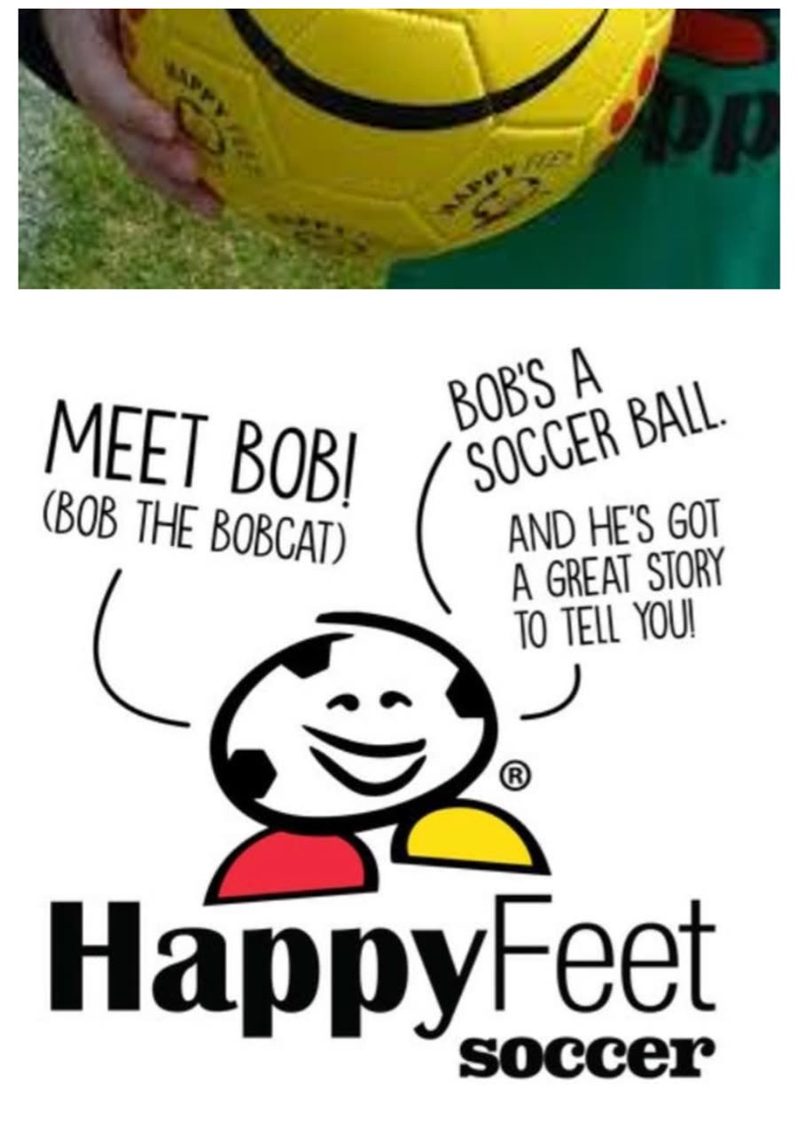 HappyFeet Soccer introduces BOB the soccer ball with a story to tell